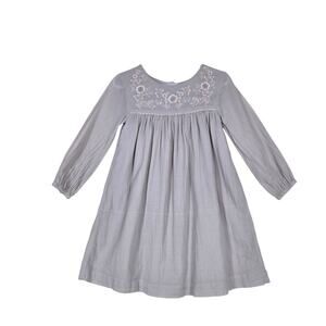 Ruby & Bloom Dress Girls Sz 2 Embroidered Smocked Heirloom Cottagecore